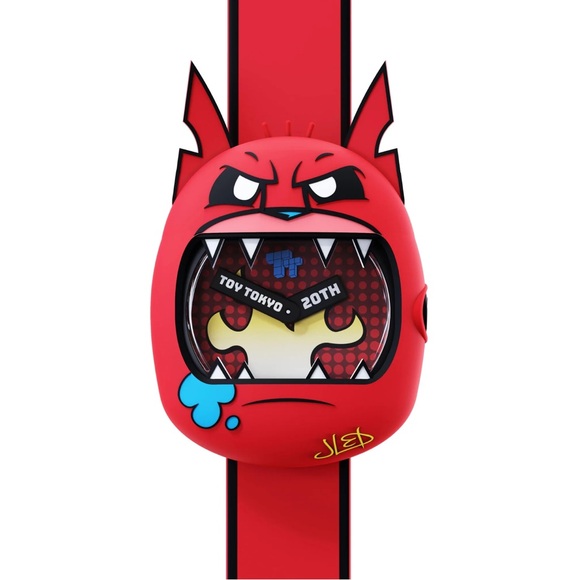 NIB Limited Edition Toy Tokyo x Misfit Fire Cat Watch 20th Anniversary - Picture 5 of 13